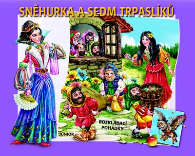 Obrázek produktu pro Sněhurka a sedm trpaslíků: rozkládací pohádky | Svetlana Knjazeva