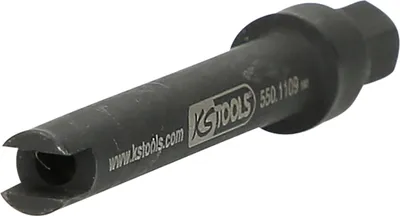 Produktbild von KS Tools 550.1109, Buchse, 1 Kopf/Köpfe, Chrom-Molybdän-Stahl, DIN 3126, ISO 1173 - E 6,3, 16 g