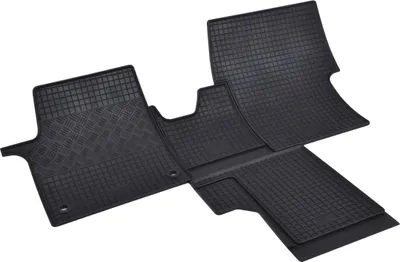 Produktbild von RIGUM Fußmatten Set Gummi für OPEL Zafira Life (K0) Vorne+Hinten