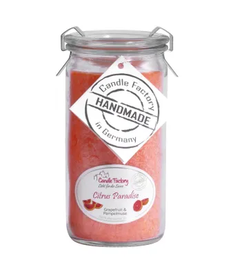 Produktbild von Candle Factory Mini Jumbo, Rund, Orange, Grapefruit, 70 h, 1 Stück(e)