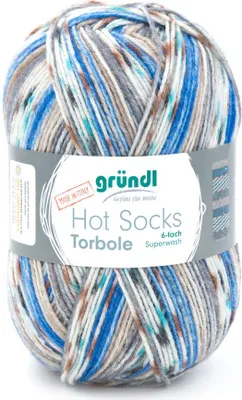 Produktbild von Gründl Sockenwolle Hot Socks Torbole 6-fach 150 g