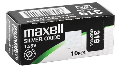 Produktbild von Maxell 18292900, Einwegbatterie, SR527SW, Siler-Oxid (S), 1,55 V, 10 Stück(e), 17 mAh