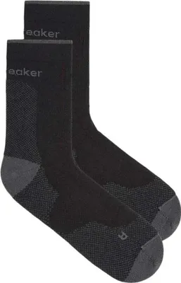 Image de Chaussettes Icebreaker Merino Hike+ Ultralight Quarter Noir EU 44 1/2-46 1/2 Homme Noir EU 44 1/2-46 1/2