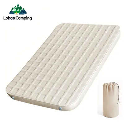 Produktbild von STUNQ® Selbstaufblasende Isomatte 2025 – Kompakte, faltbare Schlafmatte für 1–2 Personen, Luftbett mit 10 cm Verdickung, Campingmatte