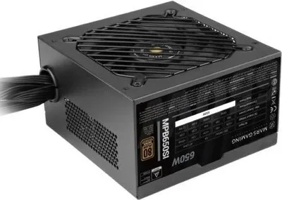Produktbild von Mars Gaming MPB650SI Netzteil 650 W 24-pin ATX ATX Schwarz