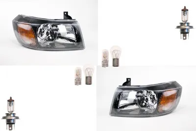 Produktbild von Johns, Scheinwerfer Halogen HSW passend für Ford Transit 00 00-06 Leuchtmittel Satz L R 1205198 1353985 1103127 1115448 1135464 1140066 4696783 469680