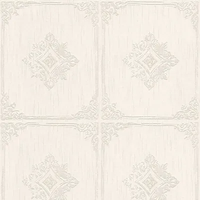 Produktbild von Profhome 961992-GU Barock Tapete Ornament matt beige grau 5,33 m2