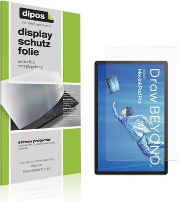 Image de 2x Film de protection d'écran pour Wacom MovinkPad Pro 14 protecteur antireflet dipos