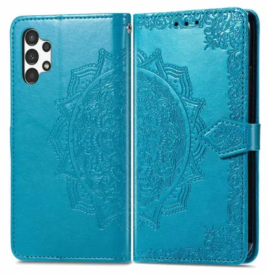 Imagen del producto de Funda libro Mandala para Samsung Galaxy A13 (4G) - Turquoise