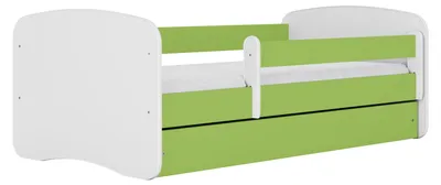 Produktbild von raumhirsch Kinderbett Jugendbett ohne Muster 70x140, 80x160, 80x180 cm - Komplettset mit Matratze, Schublade & Rausfallschutz
