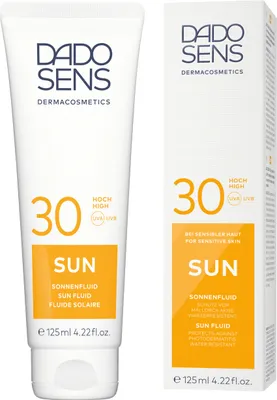 Produktbild von Dado Sens Sun Sunscreen Fluid SPF 30 125ml for Sensitive and Allergy-Prone Skin