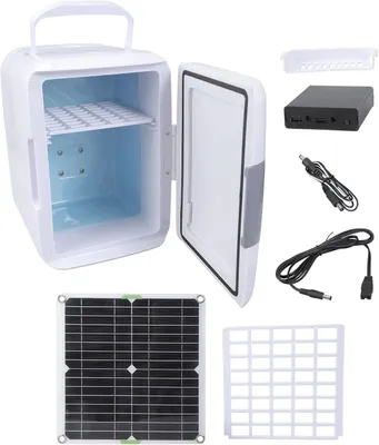 Image de Réfrigérateur solaire portable - 50W - Efficace et durable - Pour voiture et camping