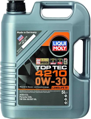 Produktbild von LIQUI MOLY Motoröl "Top Tec 4210"  SAE 0W-30, Synthese