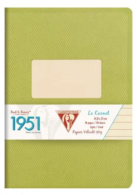 Produktbild von Clairefontaine 1951 Heft A5 48Bl lin gn