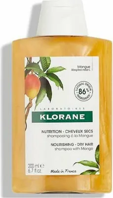 Produktbild von Klorane 3282770140934, Frauen, Shampoo, trockenes Haar, Alle Farben, 200 ml, Feuchtigkeitsspendend, Klärend