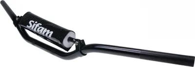 Produktbild von Lenker Motocross Aluminium mit Strebe und Polster schwarz - 22mm