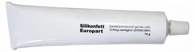 A white tube of silicone grease.