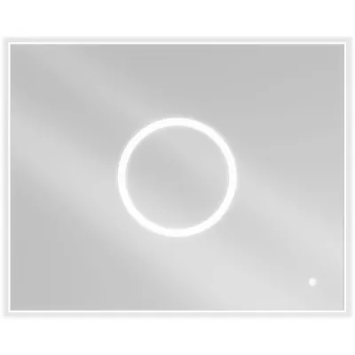 Obrázek produktu pro Mexen Koga podsvícené koupelnové zrcadlo 100 x 80 cm, LED 6000K, ventilátor - 9821-100-080-611-00