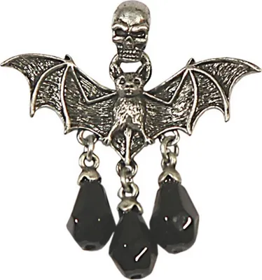 Produktbild von Fantasy Anhänger mit Kette Fledermaus