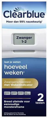 Produktbild von Clearblue Wekenindicator (2 stuks)