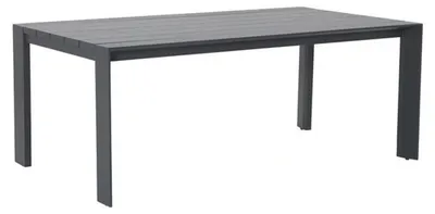 Productafbeelding van Levanto Tuintafel Carbon Black 170x100 cm Garden Impressions