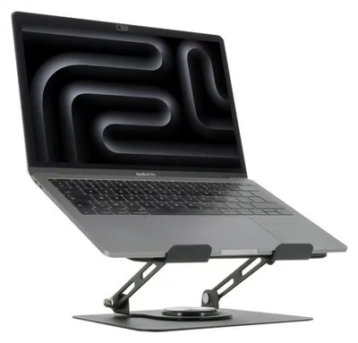 Image de Mobilis 001390 Mobilis Ergonomic Laptop Stand with 360° rotating base
