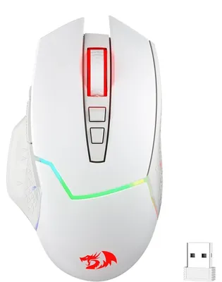 Obrázok produktu pre Bezdrôtová herná myš Redragon M690 PRO, 8000 DPI, s rýchlymi tlačidlami, biela