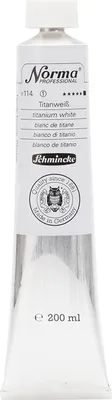 Produktbild von Schmincke 200ml Norma Professional Titanweiss Öl 11 114 015