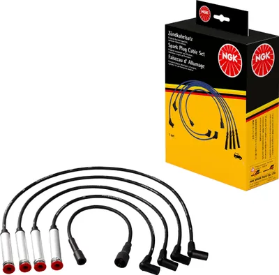 Produktbild von Zündleitungssatz 5 Kabel schwarz NGK Aftermarket-Expertise für u.a. OPEL CORSA