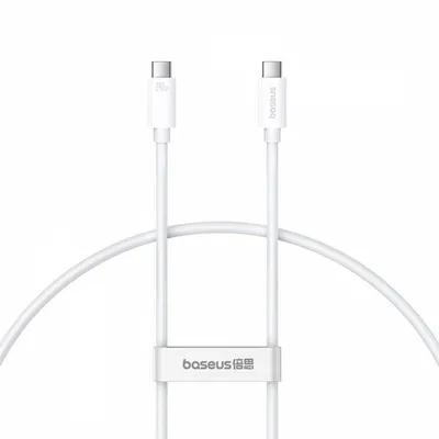 Obrázok produktu pre Baseus CB000068 USB-C - kábel USB-C 240 W PD 8K 60 Hz 1 m - biely