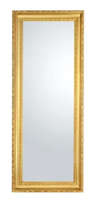 Produktbild von MO.WA Spiegel Klassischer Ganzkörperspiegel Wandspiegel mit Holzrahmen cm. 67x167 Blattgold Gold Antik.