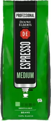 Immagine prodotto di Douwe Egberts - Caffè Douwe Egberts Espresso Bean, tostatura media | Confezione da 1000 grammi