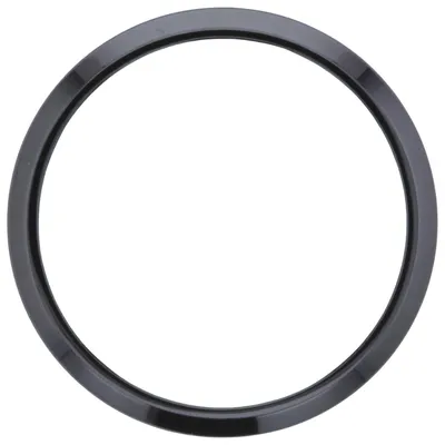 Produktbild von Ring Herrenring Edelstahl schwarz beschichtet teilmattiert schlicht Breite 5,9mm, Ringgröße:Innenumfang 66mm Ø21.0mm