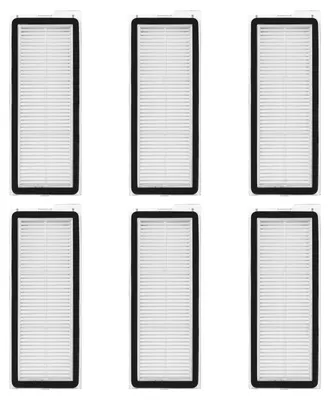 6 HEPA-Filter für Roborock Q Revo Maxv/Pro, waschbar