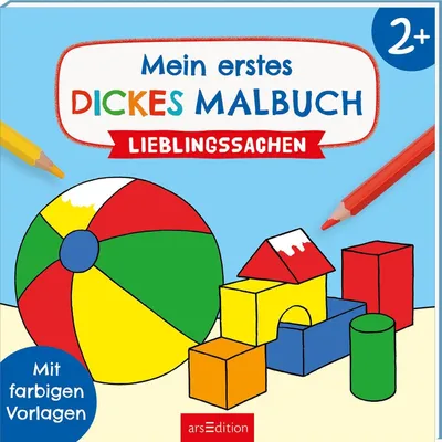 Produktbild von Mein erstes dickes Malbuch ab 2 - Lieblingssachen