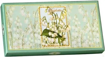 Produktbild von Saponificio Artigianale Fiorentino Lily of the Valley Round Sculpted Soap Set 300 Grams