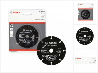Produktbild von Bosch Trennscheibe Carbide Multiwheel 76 mm ( 2608623011 ) für GWS 10,8-76 / 12V-76