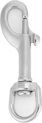 Produktbild von 316 Edelstahl Ein -Kopf -Haken Drehschütze Snap Scuba Tauchzubehör (75 mm, weiß)