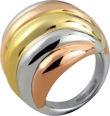 Produktbild von Akzent Damen-Ring aus Edelstahl