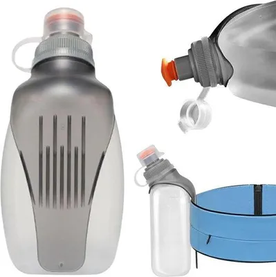 Image de Bouteille d'eau Famanu de 250 ml, gourde de sport avec clip - sans BPA, portable, étanche