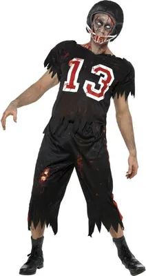 Produktbild von Zombie Footballspieler Kostüm Größe: L