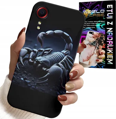 Produktbild von Etui Für Samsung Galaxy Xcover 7 - Skorpion, Skorpione + Hydrogelfolie