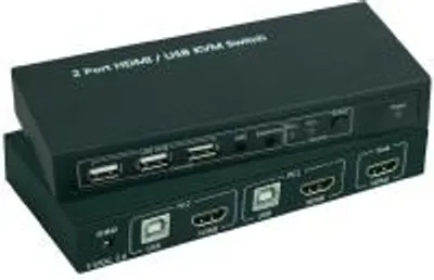 Immagine prodotto di commutatore KVM a 2 porte HDMI USB 1920 x 1080 pixel