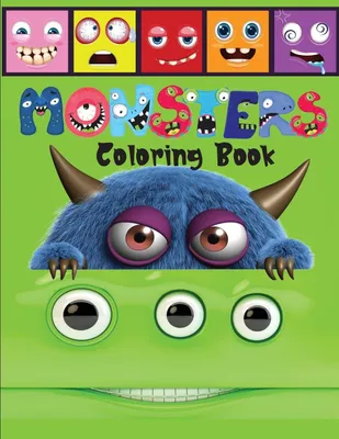 Produktbild von Monsters Coloring Book
