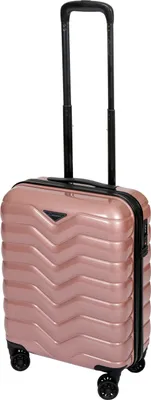 Produktbild von Handgepäck Hartschalenkoffer Trolley V SHINY Pink Koffer 55 cm Cavalet BOWATEX