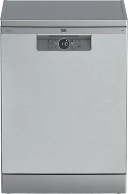 Obrázek produktu pro Beko BDFN26430X, Stojací, Plná velikost (60 cm), Nerezová ocel, Nerezová ocel, Knoflíky, LED
