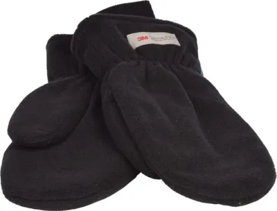 Produktbild von Damen Fäustlinge aus Mikro-Fleece - Schwarz - Größe 7