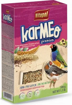 Productafbeelding van Vitapol ZVP-2303, Zaadmix, 500 g, Geschikt voor: Kanarie, Vink, Goudvink, Groenling, Sijs. Bevat: Vitamine A, Vitamine B12, Vitamine B6, Vitamine E