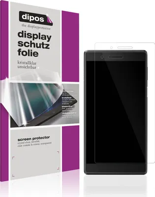 Obrázek produktu pro 2x čirá ochranná fólie displeje pro Lenovo Tab 4 7 TB-7504X ochranná fólie displeje dipos