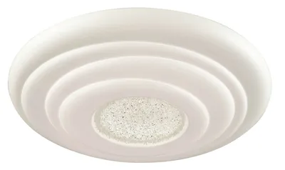 Produktbild von ESTO Deckenleuchte LED Wohnzimmer Küche Bad Deckenlampe weiß rund 48 cm 746052
